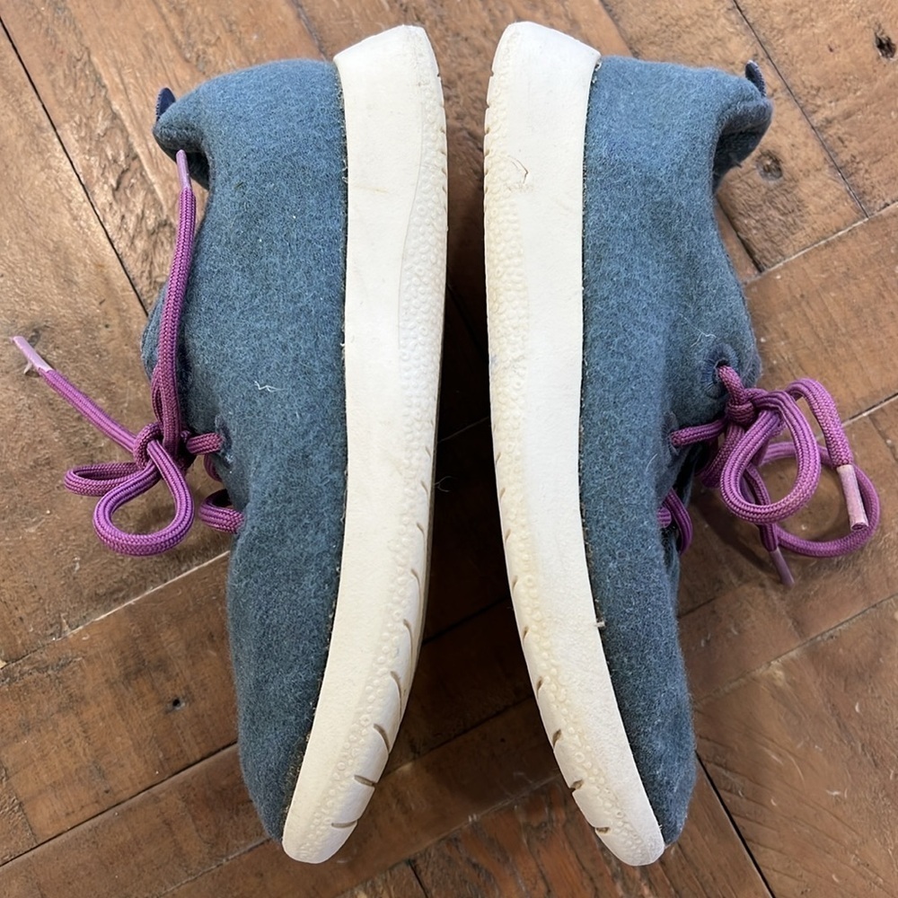 Allbirds gray wool runner tennis shoes sneakers - Picture 5 of 8